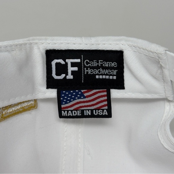 Official Victory Donald Trump Cali-Fame Hat 2024 White Limited Edition MAGA Cap - Picture 5 of 7
